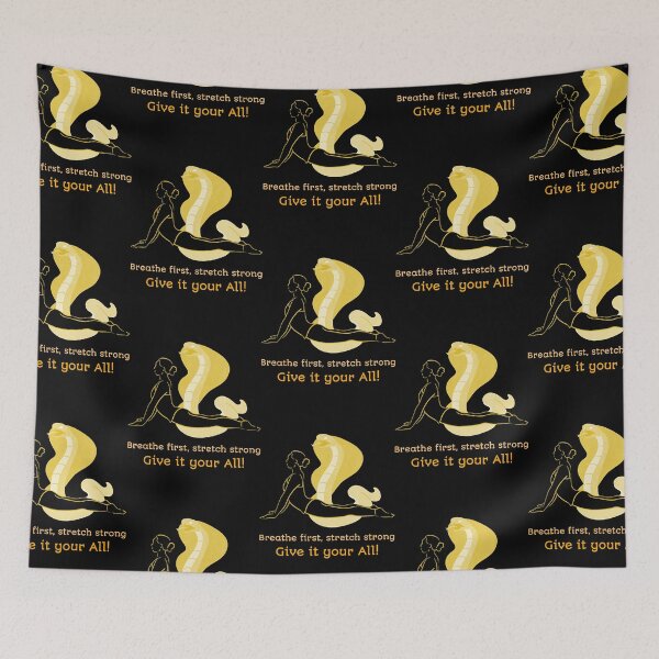 Item preview, Breath First Stretch Strong Give It Your All Design  designed and sold by rumortolayo.