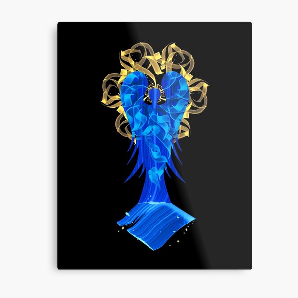 Blue Angel, Mikael Metal Print