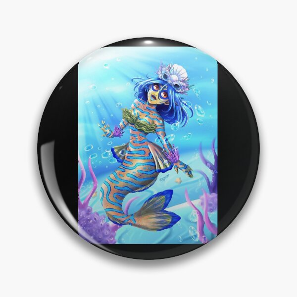 Item preview, Mandarin fish mermaid  designed and sold by zanediogo.