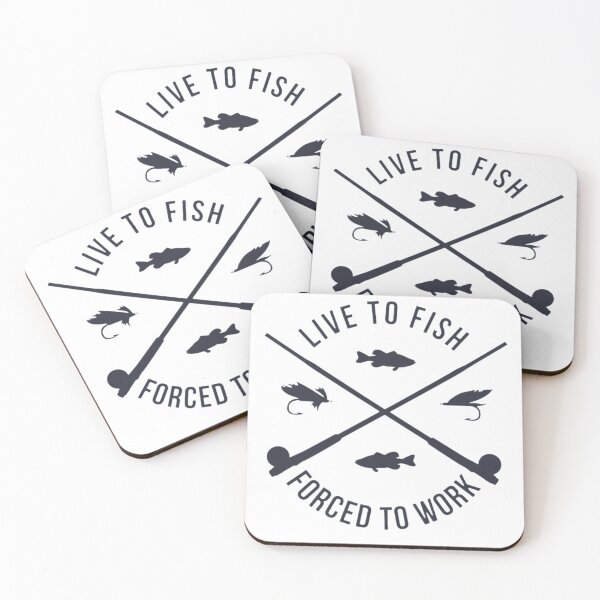 Item preview, I'd rather be fishing | Live to fish, forced to work designed and sold by teez4dayz.