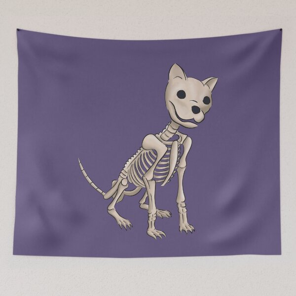 Item preview, Halloween Skeleton Dog designed and sold by ElysianCreation.