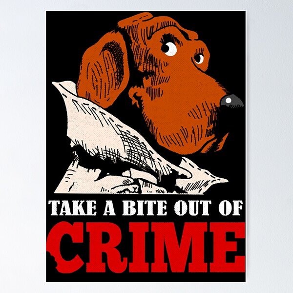 Item preview, Take a bit out of crime  designed and sold by zanediogo.