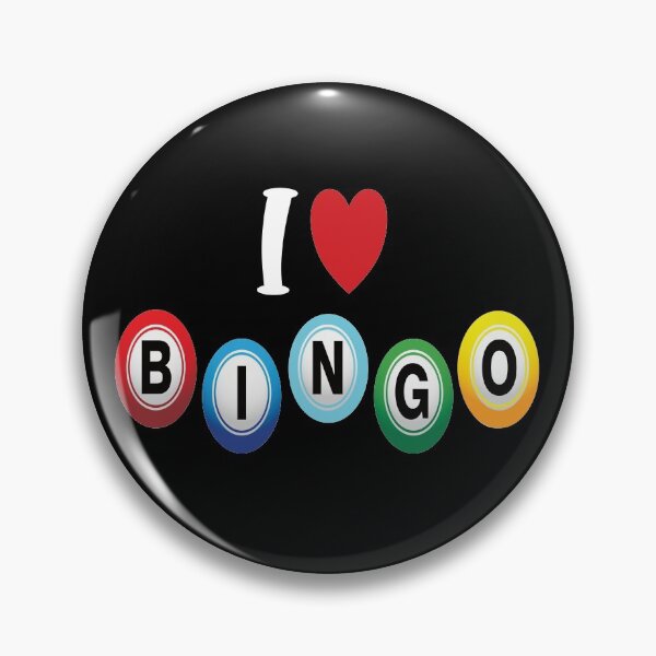 Item preview, I Heart Bingo. I Love Bingo.  designed and sold by luvmhykdesigns.