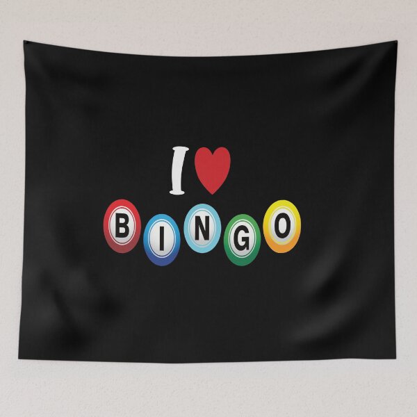 Item preview, I Heart Bingo. I Love Bingo.  designed and sold by luvmhykdesigns.
