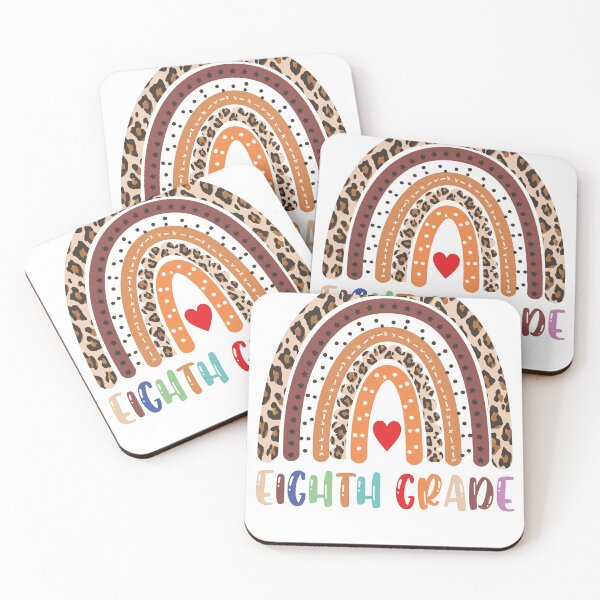 Item preview, Leopard Rainbow Eighth Grade Teacher First Day Of School designed and sold by Tatus Brinal.
