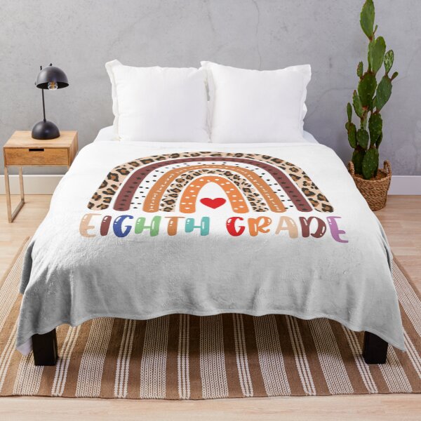 Item preview, Leopard Rainbow Eighth Grade Teacher First Day Of School designed and sold by Tatus Brinal.