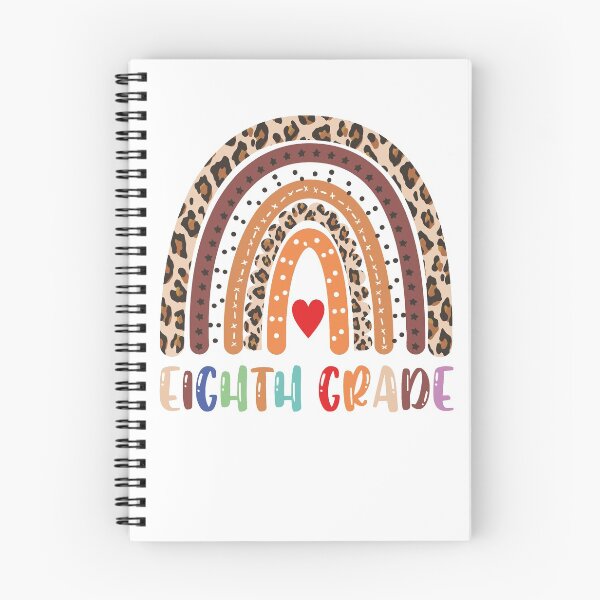 Item preview, Leopard Rainbow Eighth Grade Teacher First Day Of School designed and sold by Tatus Brinal.
