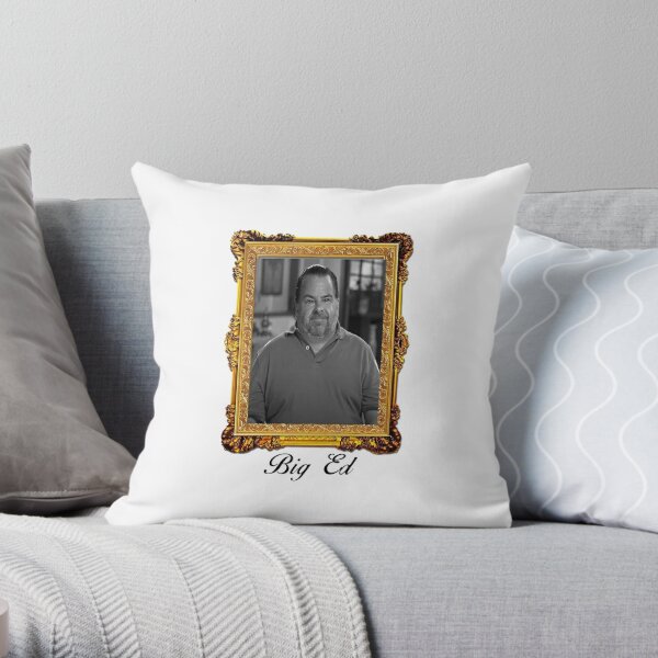 Classic Logo Throw Pillow — This is Big Ed