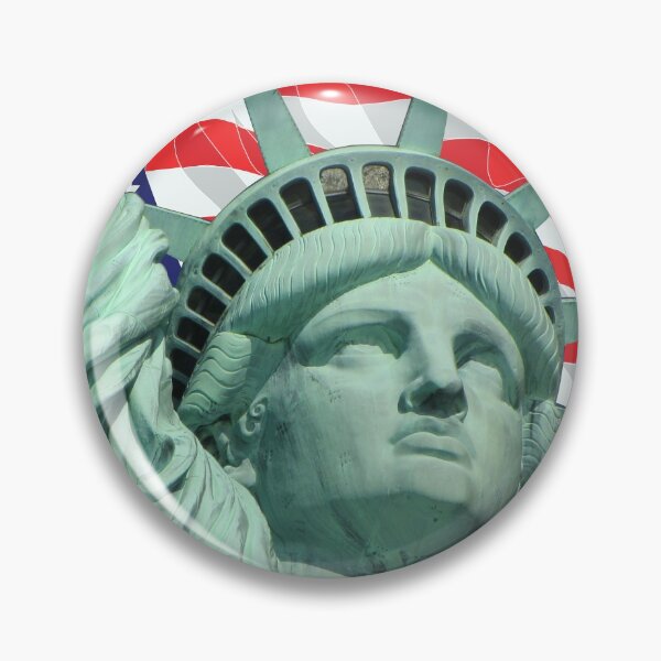 Item preview, American Flag and Statue of Liberty designed and sold by Christi-Corner.