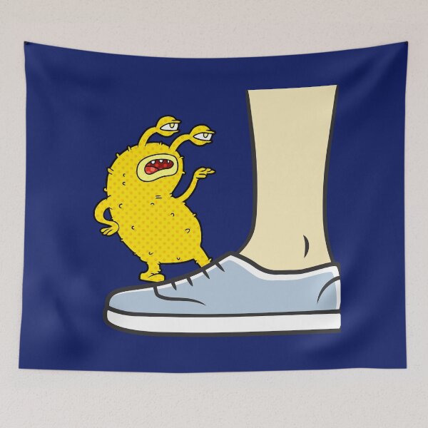 Item preview, Sassy Yellow Alien talking to human designed and sold by Taleahsdesigns.