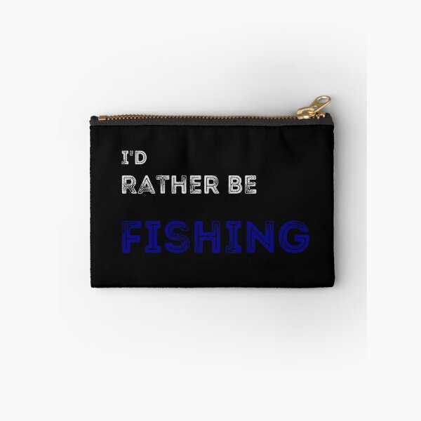 Item preview, id rather be fishing simple text art design designed and sold by PrimeDesignShop.