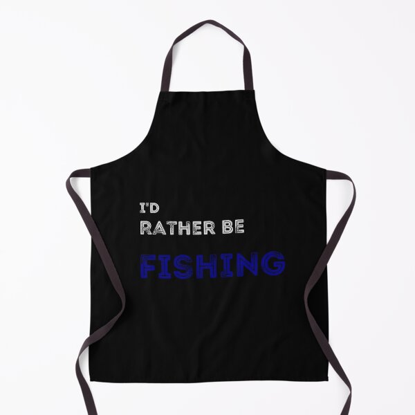 Item preview, id rather be fishing simple text art design designed and sold by PrimeDesignShop.