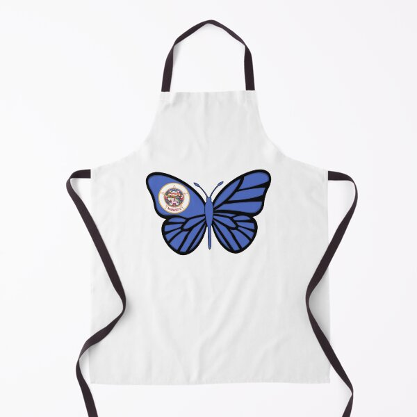 Item preview, State of Minnesota Flag Butterfly designed and sold by Gsallicat.