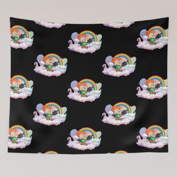 Item preview, Rainbow Star Friday Night Funkin Pico  designed and sold by kaiNickell.