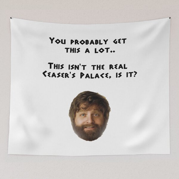 Item preview, The Hangover Alan Ceaser Palace Quote Watched The Movie One Day But The Memories Last A Lifetime With The Comedians And Funny designed and sold by TheHangoverPila.