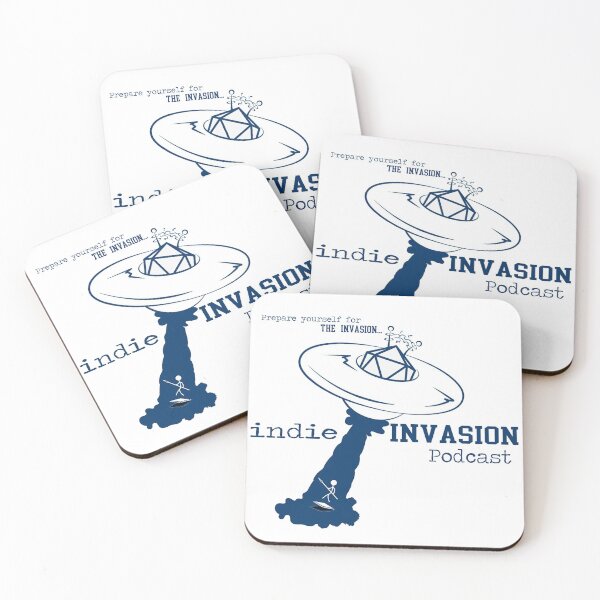 Item preview, Saucer Logo Clear designed and sold by indieInvasion.