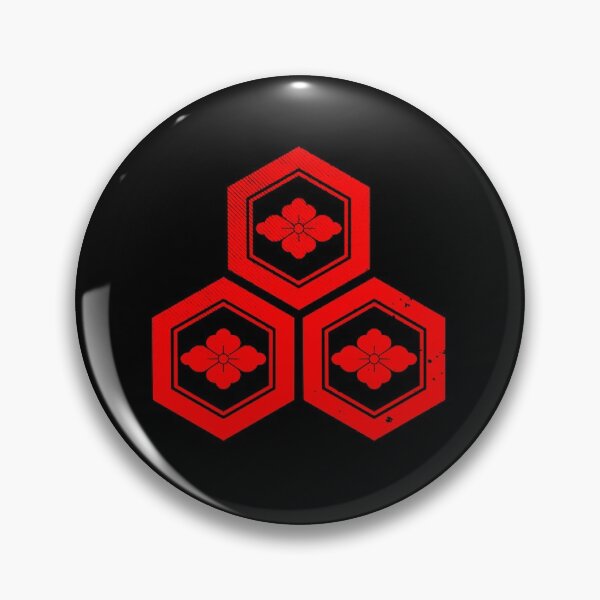 Item preview, Samurai Family Crests - Naoe - Red  designed and sold by anayortwine.