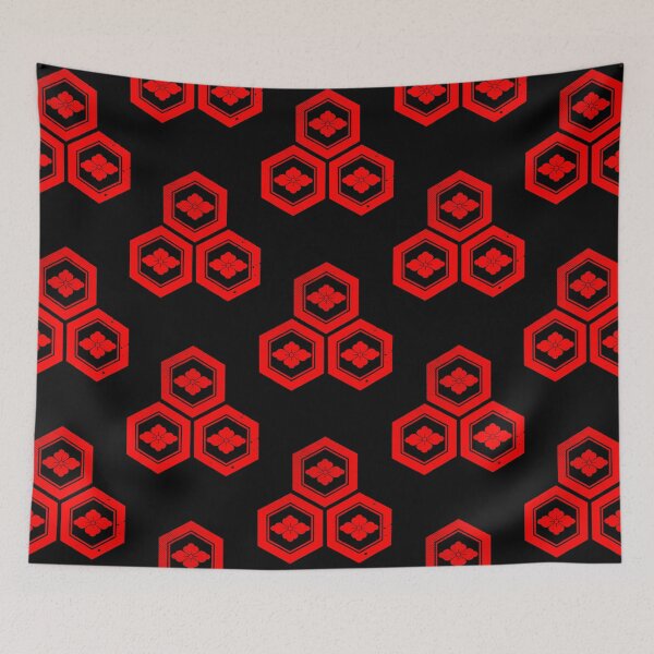 Item preview, Samurai Family Crests - Naoe - Red  designed and sold by anayortwine.