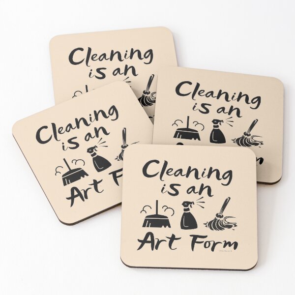 Item preview, Cleaning is an Art Form Novelty Cleaning Lady Gifts designed and sold by SavvyCleaner.