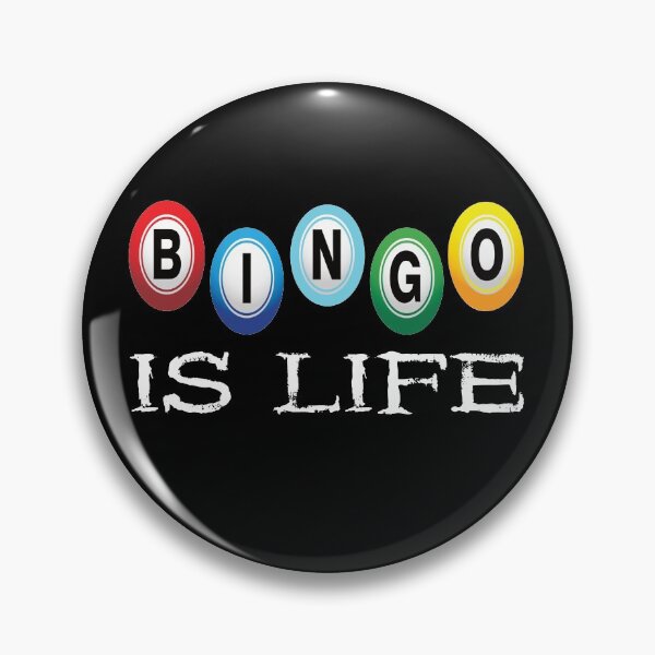 Item preview, Bingo Is Life. I Heart Bingo. designed and sold by luvmhykdesigns.