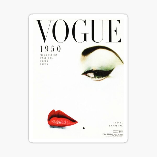 Vogue Fashion Sticker Sticker