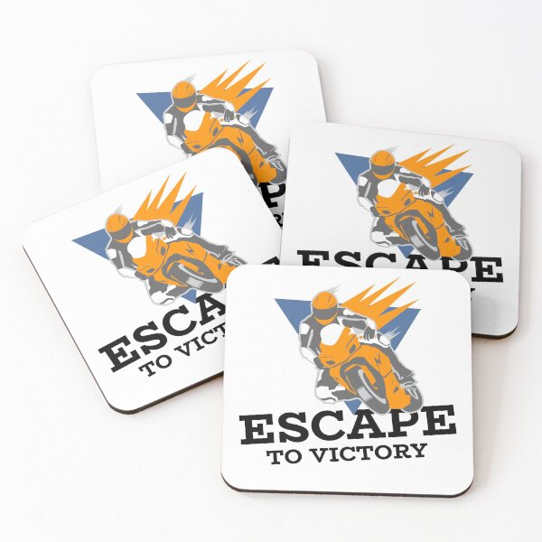 Item preview,  Escape To Victory Motorcyclist Taking The Winning Lap Design designed and sold by jtancrum61.