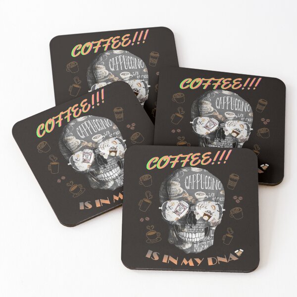 Item preview, Coffee Is In My DNA designed and sold by Gothic Fantasy.