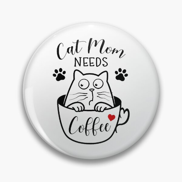 Item preview, Cat Mom Needs Coffee, Kitten Cat Shirt For Women T-Shirt designed and sold by tinhpham.