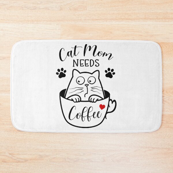 Item preview, Cat Mom Needs Coffee, Kitten Cat Shirt For Women T-Shirt designed and sold by tinhpham.