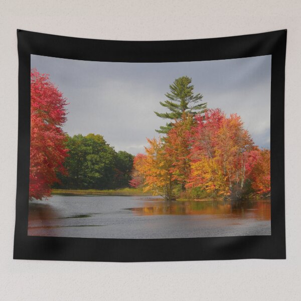 Item preview, Fall Along the Little Androscoggin River - Please View Large designed and sold by Judith Hayes.