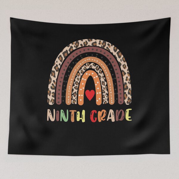 Item preview, Leopard Rainbow Ninth Grade Teacher First Day Of School designed and sold by Tatus Brinal.