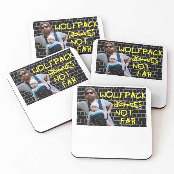 Item preview, Wolfpack not far The Hangover Watched The Movie One Day But The Memories Last A Lifetime With The Comedians And Funny designed and sold by TheHangoverPila.