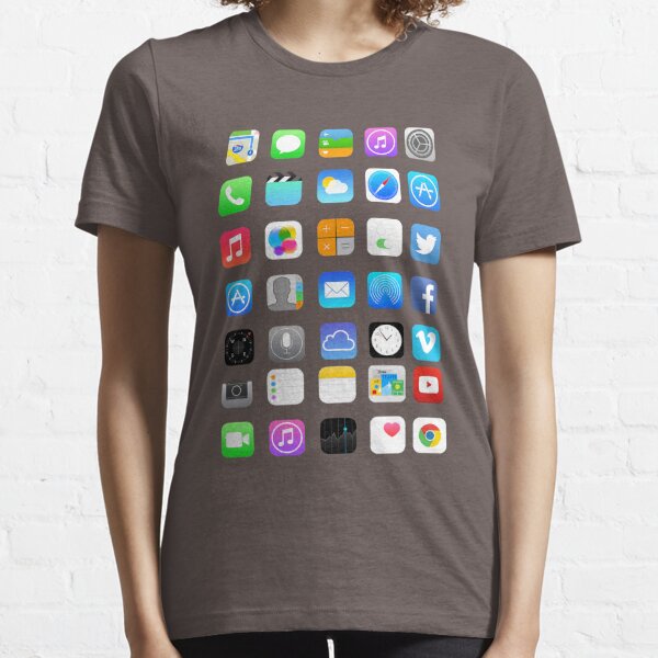 Icônes d'Apple T-shirt essentiel