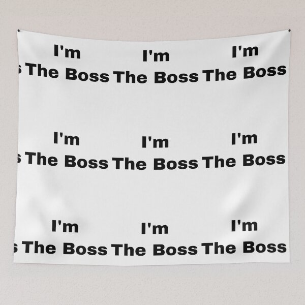 Item preview, I’m The Boss designed and sold by Yeewen88.