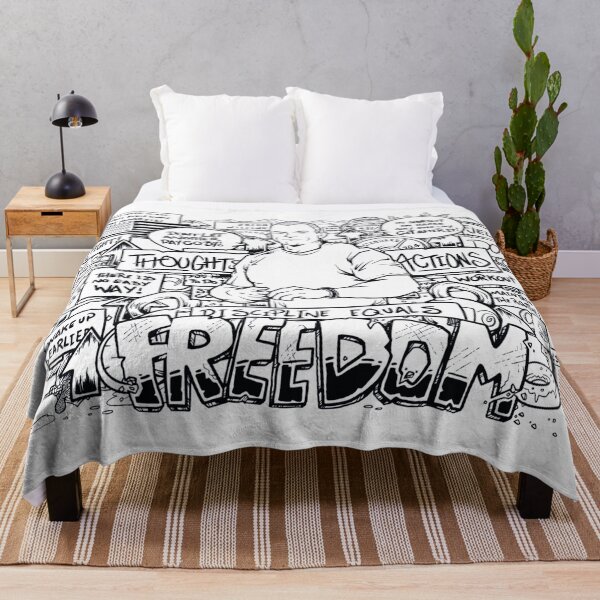 Item preview, Discipline Equals Freedom Jocko Willink cartoon illustration. designed and sold by fastansic.