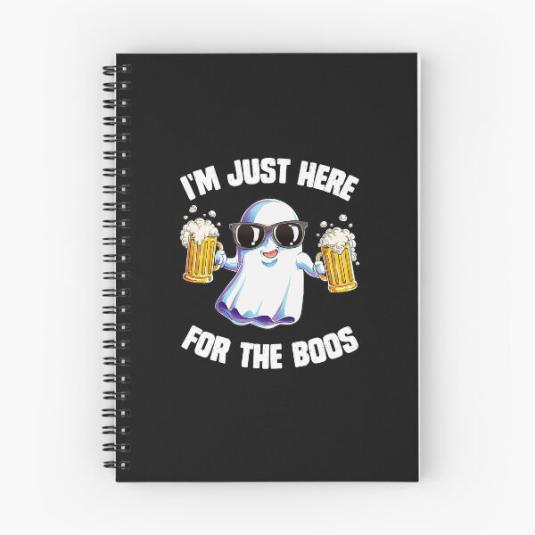 Item preview, I'm Just Here For The Boos Funny Halloween Ghost Men Women designed and sold by SeleneFrances.
