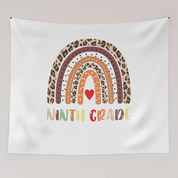 Item preview, Leopard Rainbow Ninth Grade Teacher First Day Of School designed and sold by Tatus Brinal.
