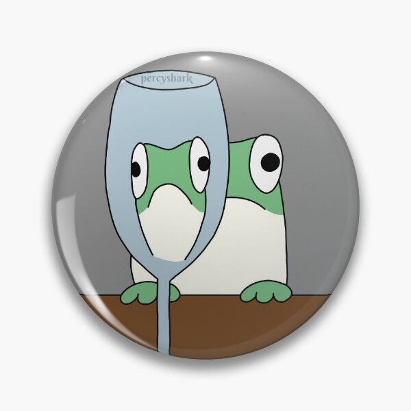 Item preview, Froggo Reflection Meme designed and sold by percyshark.