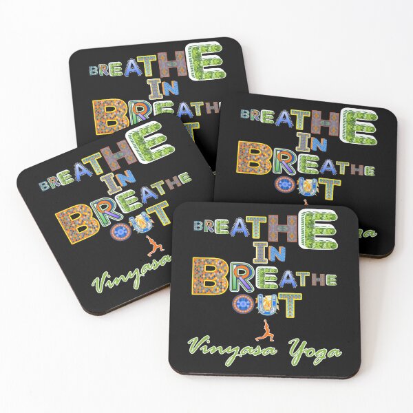 Item preview, Breathe In Breathe Out Vinyasa Yoga designed and sold by artfulnotebook.