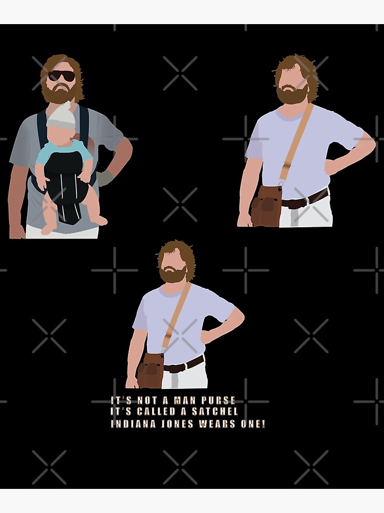 The Hangover Alan Man Purse Satchel Bag