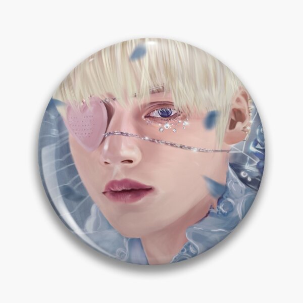 Item preview, Txt Hueningkai Frozen Prince art poster sticker designed and sold by Krystal Li.