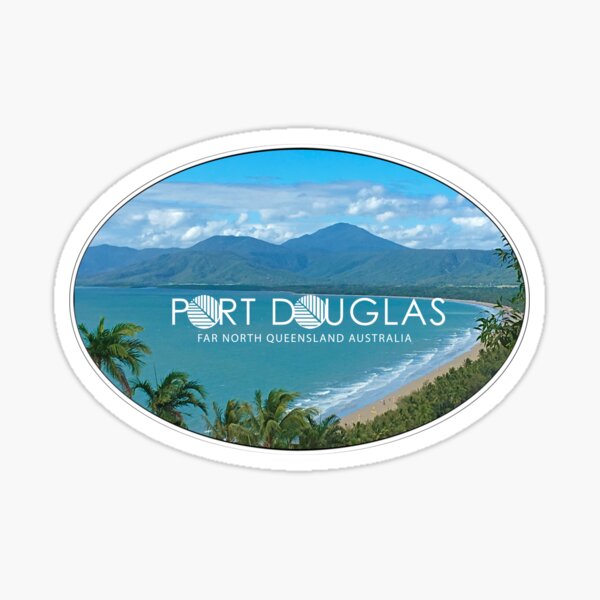Four Mile Beach Port Douglas Graphic Sticker