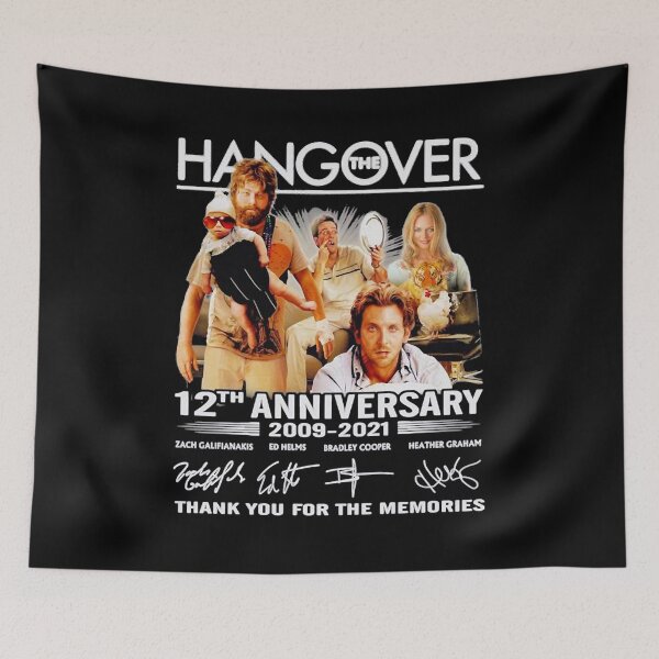 Item preview, The Hangover movie 12th Anniversary 2021 signatures thank you for the memories Comedians And Funny designed and sold by TheHangoverPila.