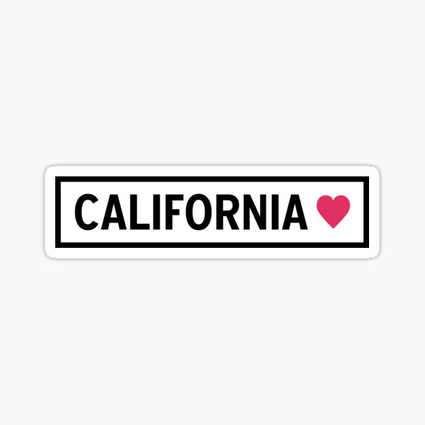 California Sticker