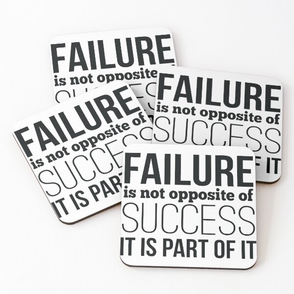 Item preview, Failure Is Not Opposite Of Success It Is Part Of It designed and sold by FiveNiches.