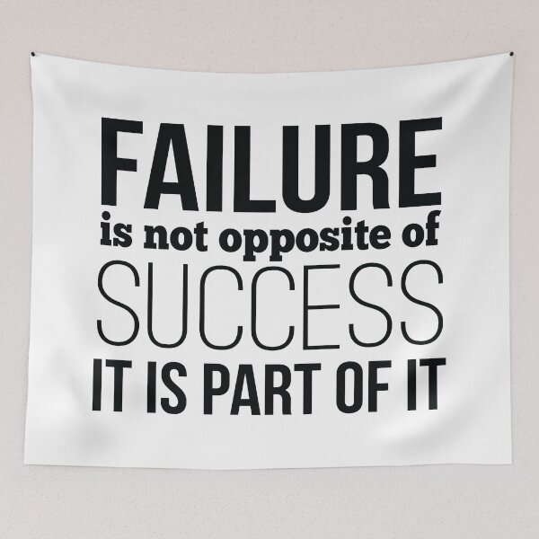 Item preview, Failure Is Not Opposite Of Success It Is Part Of It designed and sold by FiveNiches.