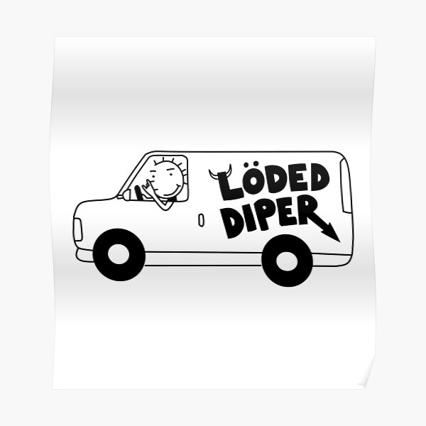 Loaded Diaper Logo Posters | Redbubble