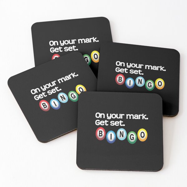 Item preview, On Your Mark. Get Set. Bingo. Bingo Addict  designed and sold by luvmhykdesigns.