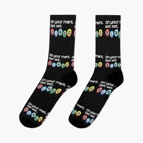 Item preview, On Your Mark. Get Set. Bingo. Bingo Addict  designed and sold by luvmhykdesigns.