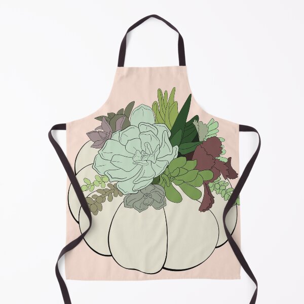 Item preview, Minimalistic White Succulent Pumpkin designed and sold by Lady-Lilac.
